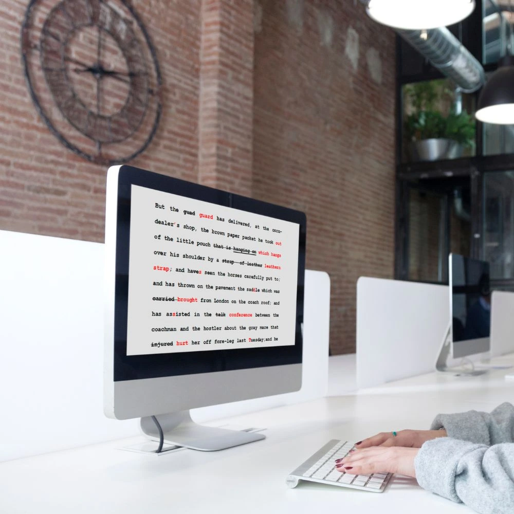 Professional proofreading services